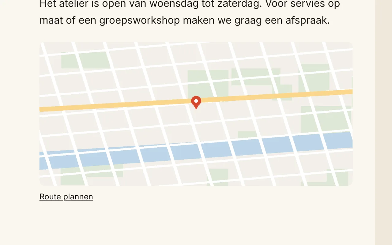 Voorbeeld van Kaart